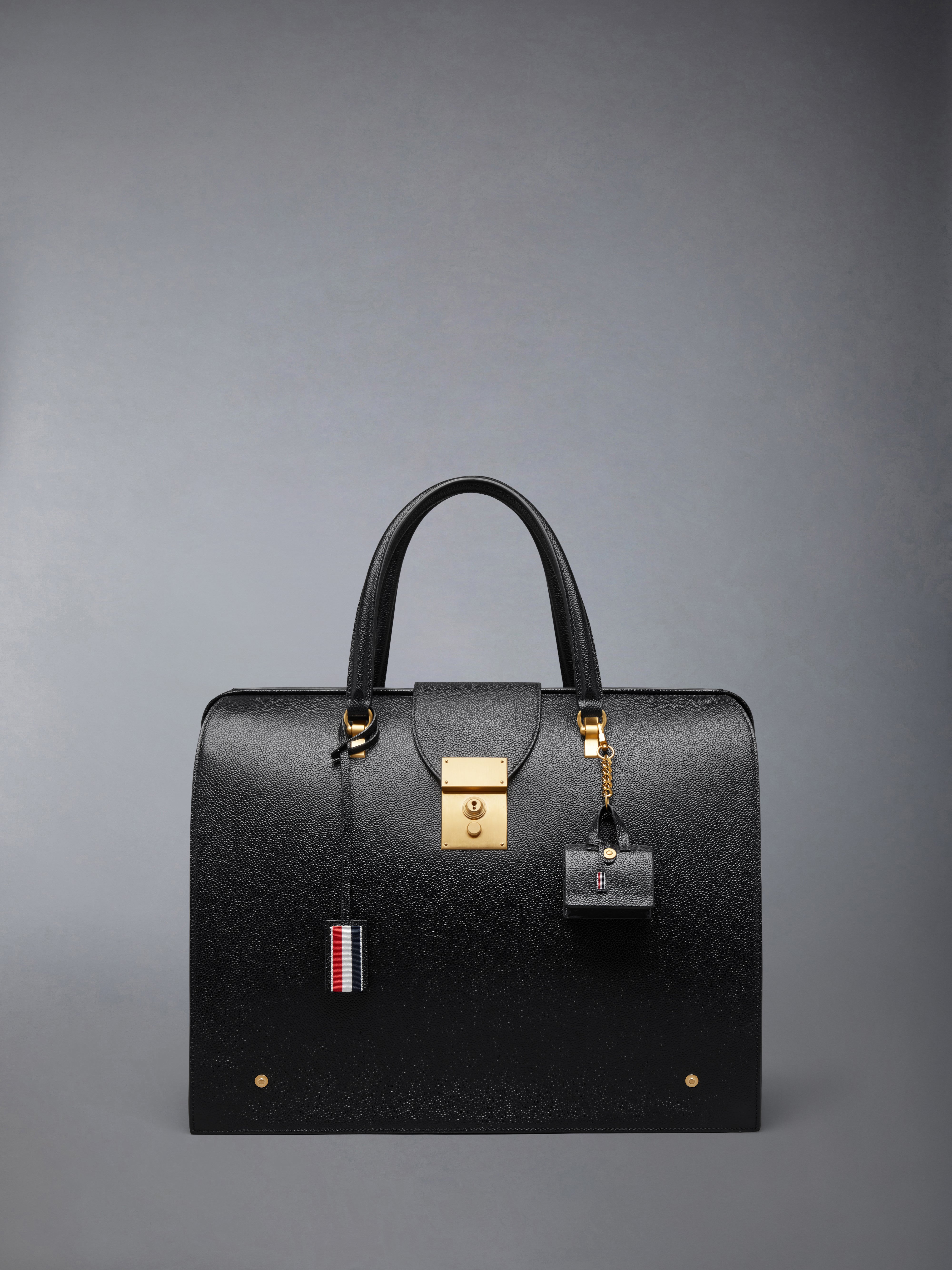 Soft Caviar Agneau Mr. Thom Charm | Thom Browne
