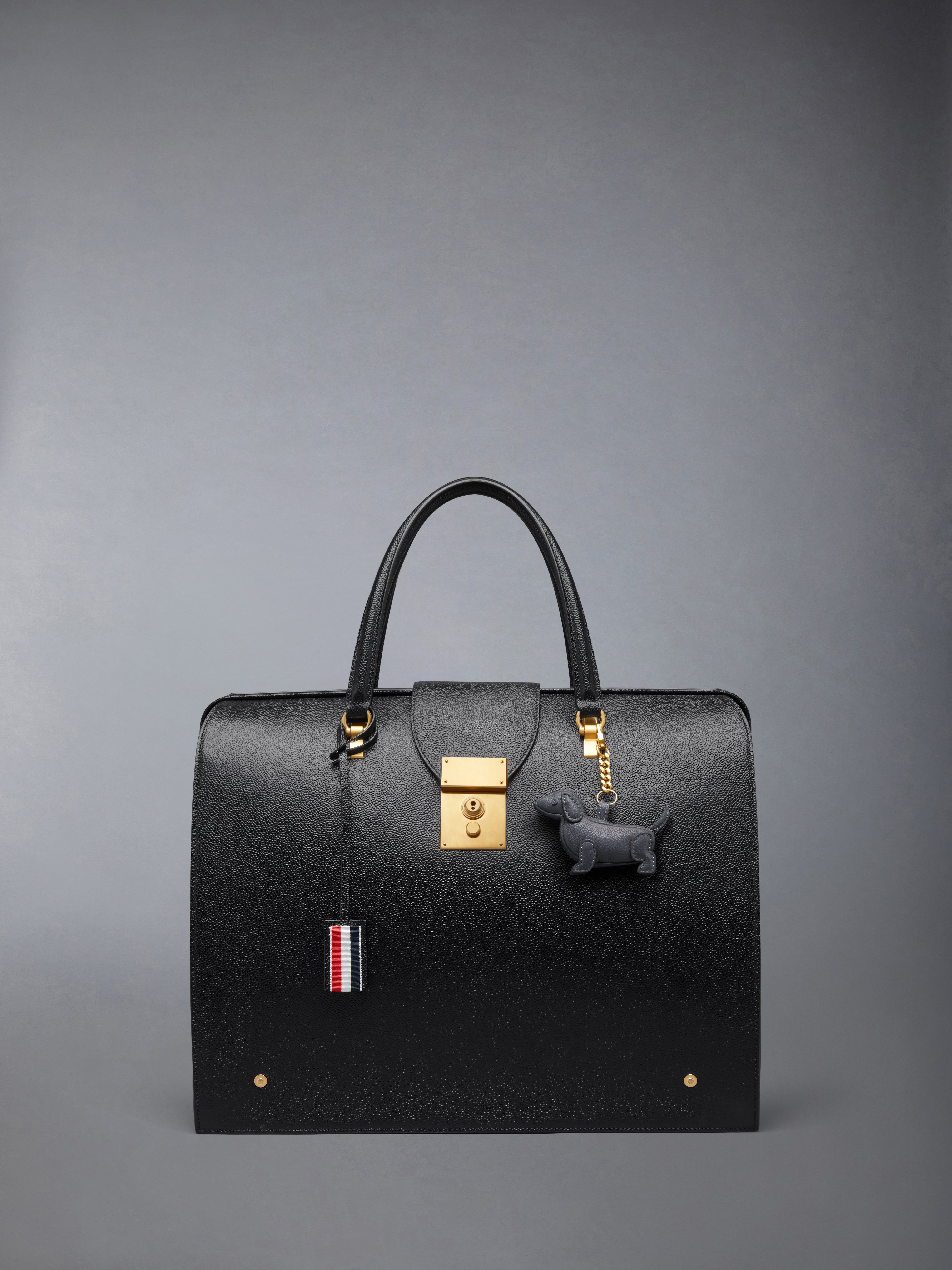 Soft Caviar Agneau Hector Charm | Thom Browne
