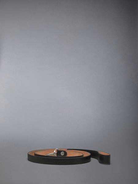 HECTOR BROWNE PEBBLE GRAIN DOG LEASH BLACK