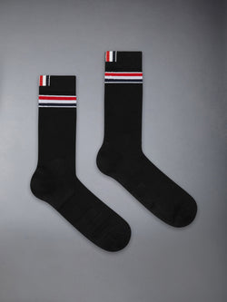 RWB STRIPE ATHLETIC MID CALF SOCKS