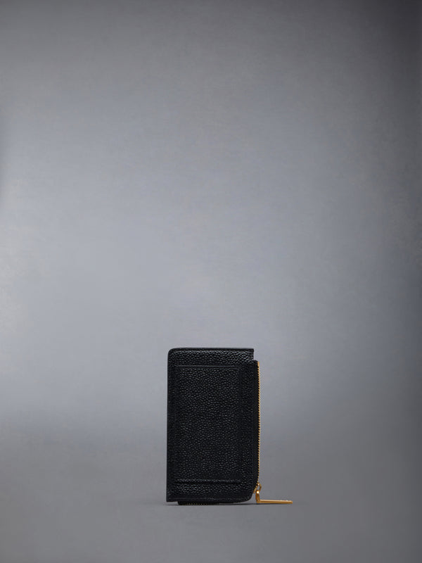 PEBBLE GRAIN COIN CARD HOLDER