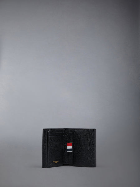PEBBLE GRAIN COIN COMPARTMENT SMALL PURSE