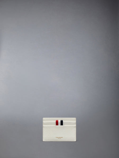 PEBBLE GRAIN HECTOR SINGLE CARD HOLDER KHAKI