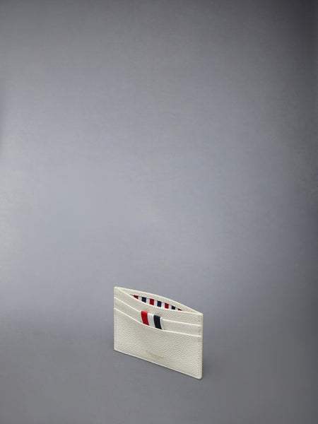 PEBBLE GRAIN HECTOR SINGLE CARD HOLDER KHAKI