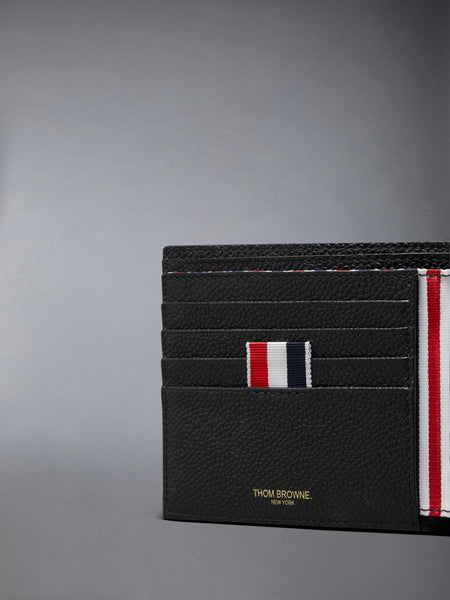 PEBBLE GRAIN HECTOR BIFOLD BLACK