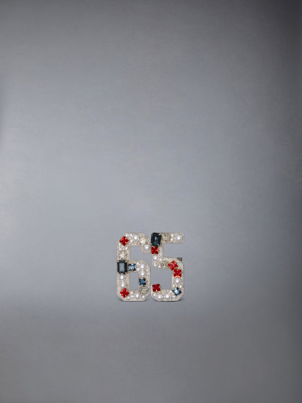 PEARL CRYSTAL BULLION EMBROIDERY 65 BROOCH - featured image