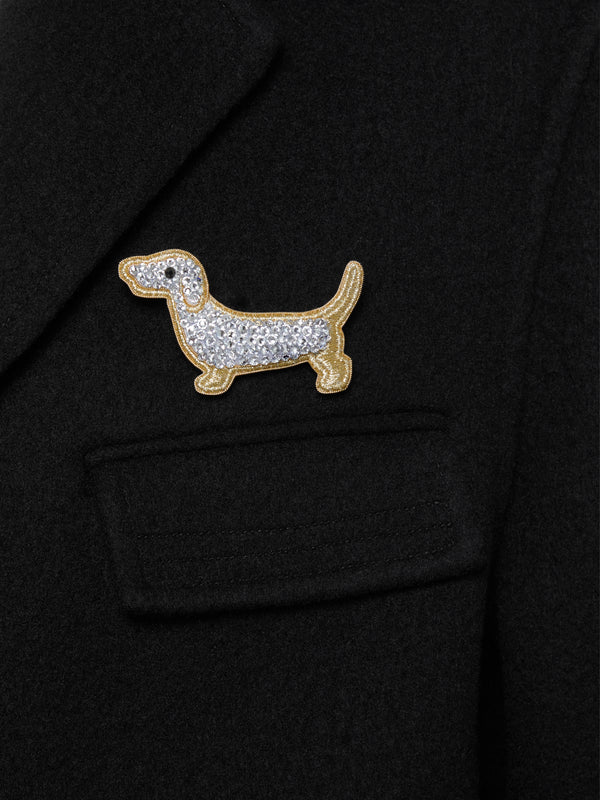 CRYSTAL EMBROIDERY HECTOR BROOCH - image 3