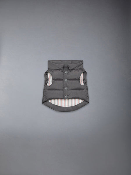 HECTOR BROWNE POLY TWILL FOOTBALL DOG VEST MED GREY
