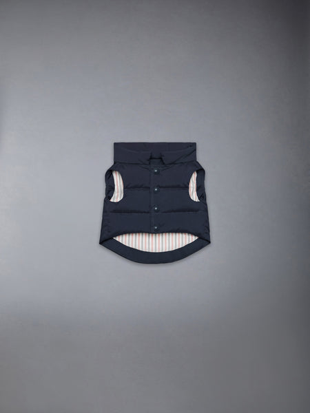 HECTOR BROWNE POLY TWILL FOOTBALL DOG VEST NAVY