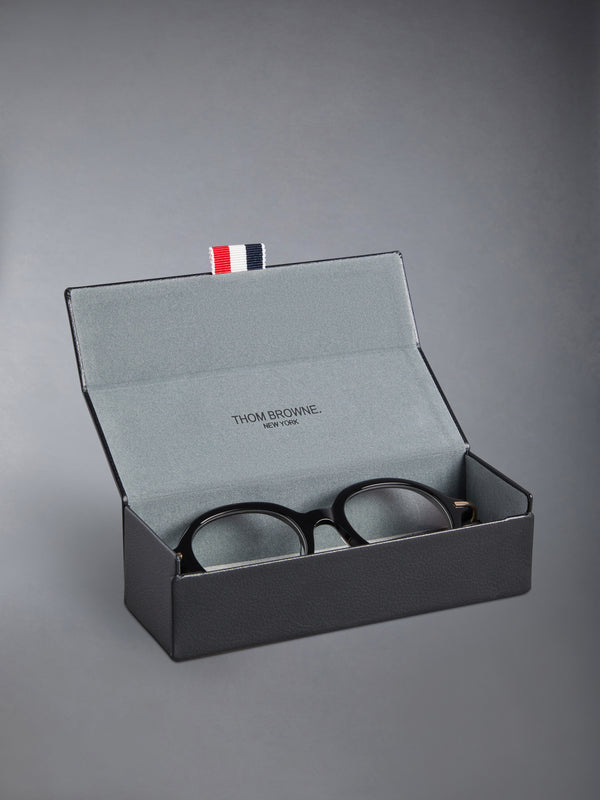 ACETATE AND TITANIUM ROUND EYEGLASSES - image 6