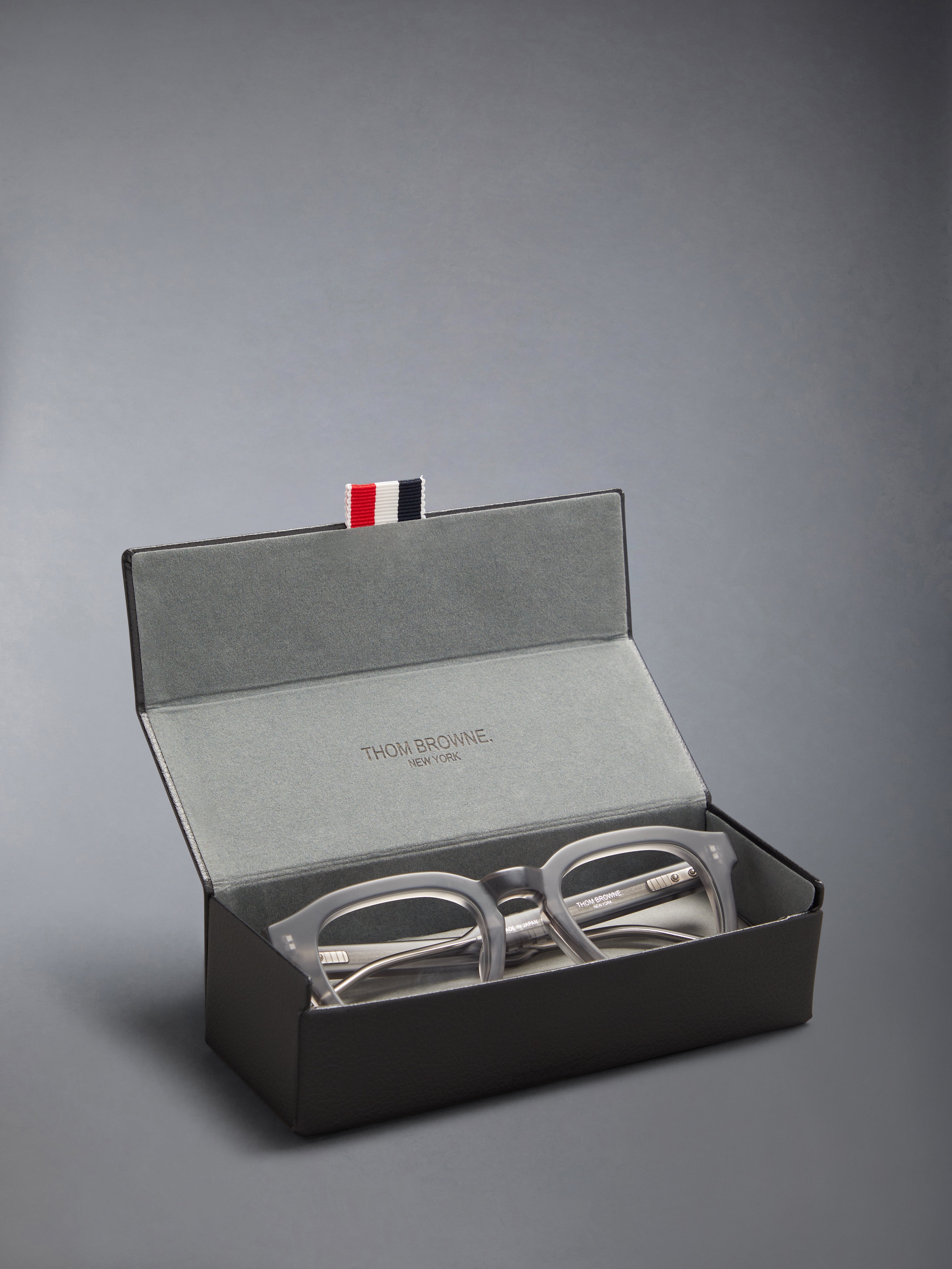 Acetate Rectangular Eyeglasses | Thom Browne