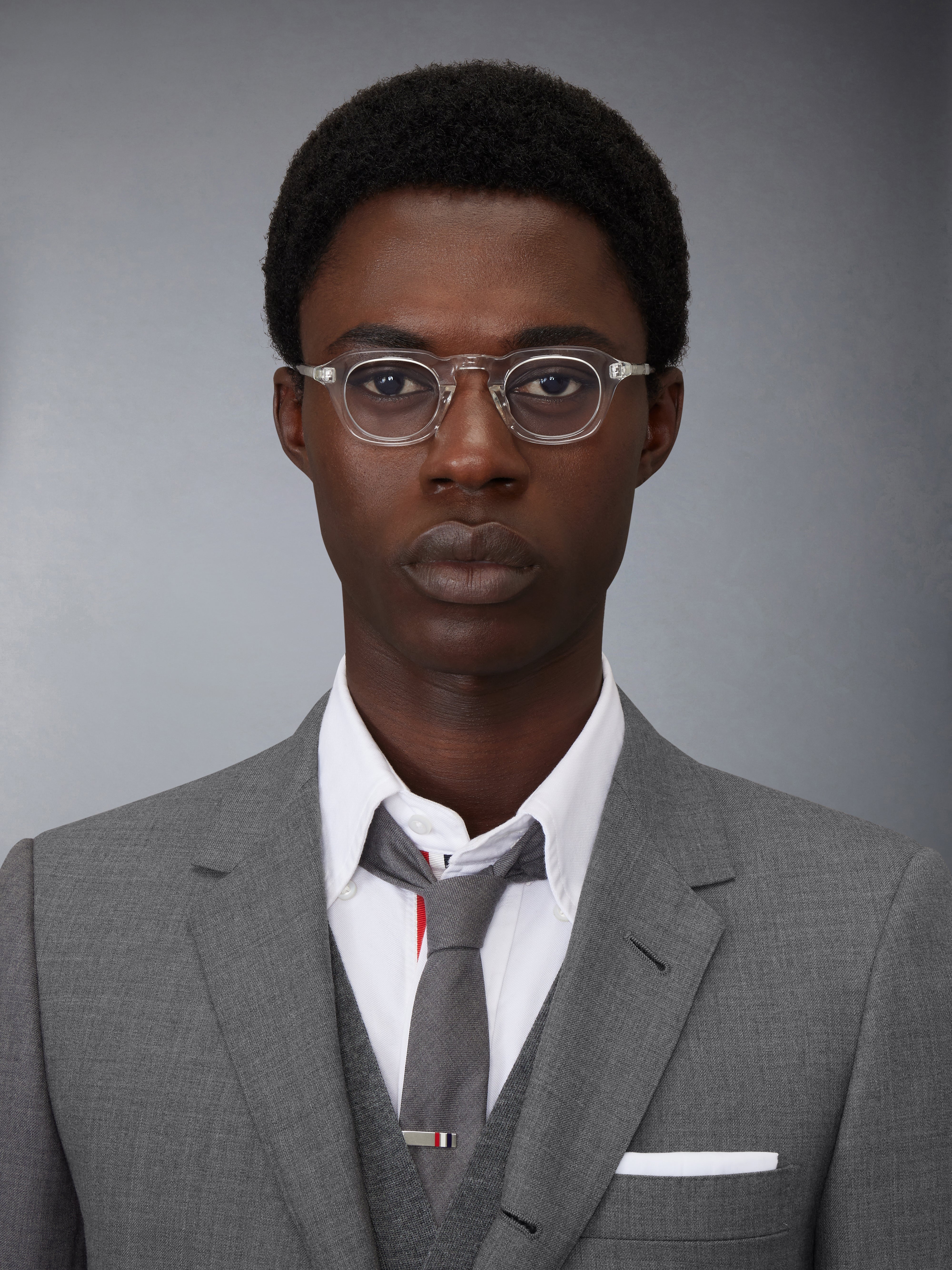 Acetate Oval Eyeglasses | Thom Browne