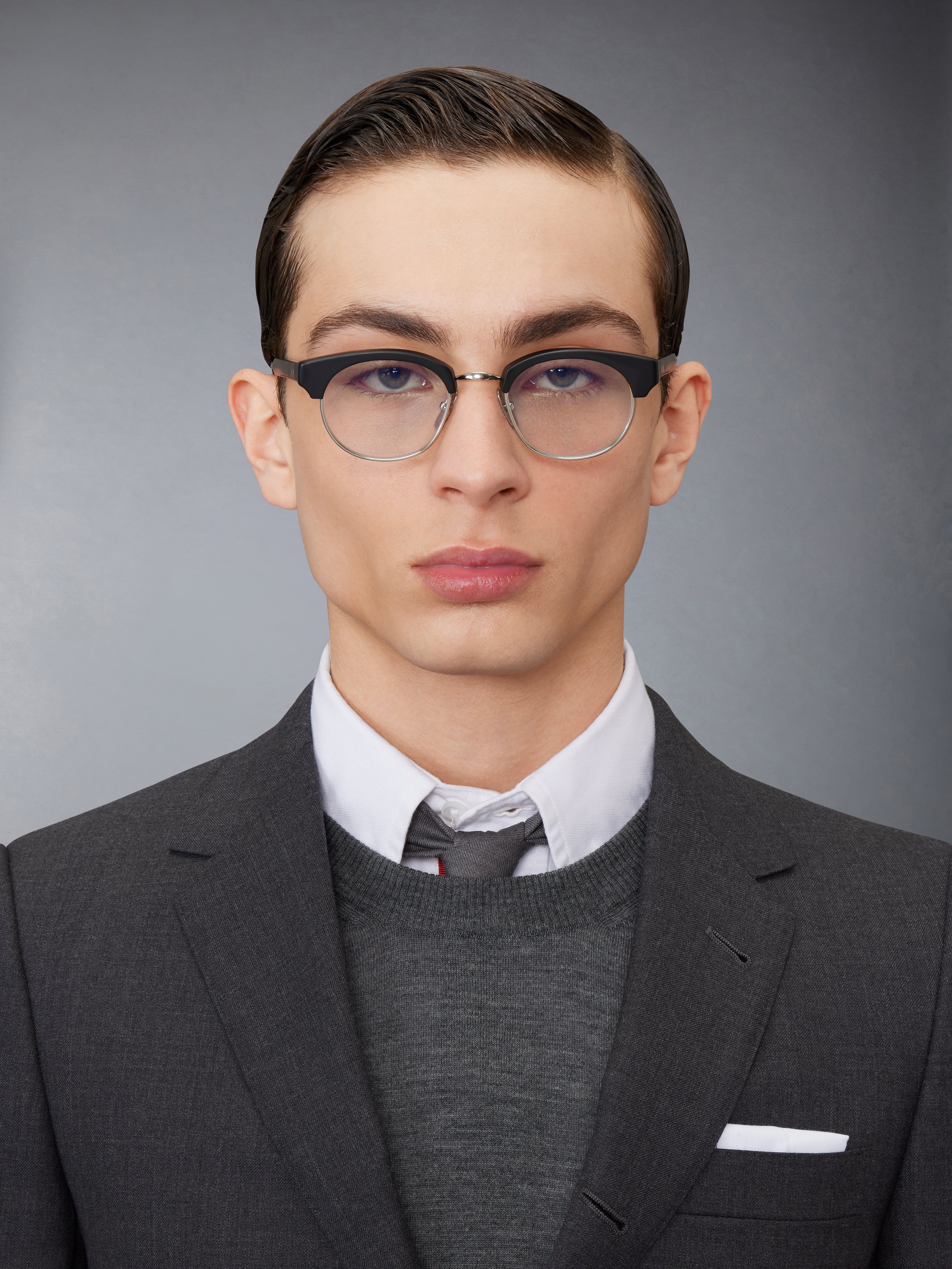 THOM BROWNE ラウントフレムメカネ UEO702A 205 Thom Browne UEO702A Glasses 205 Brown Tortoise - eye-oo.com
