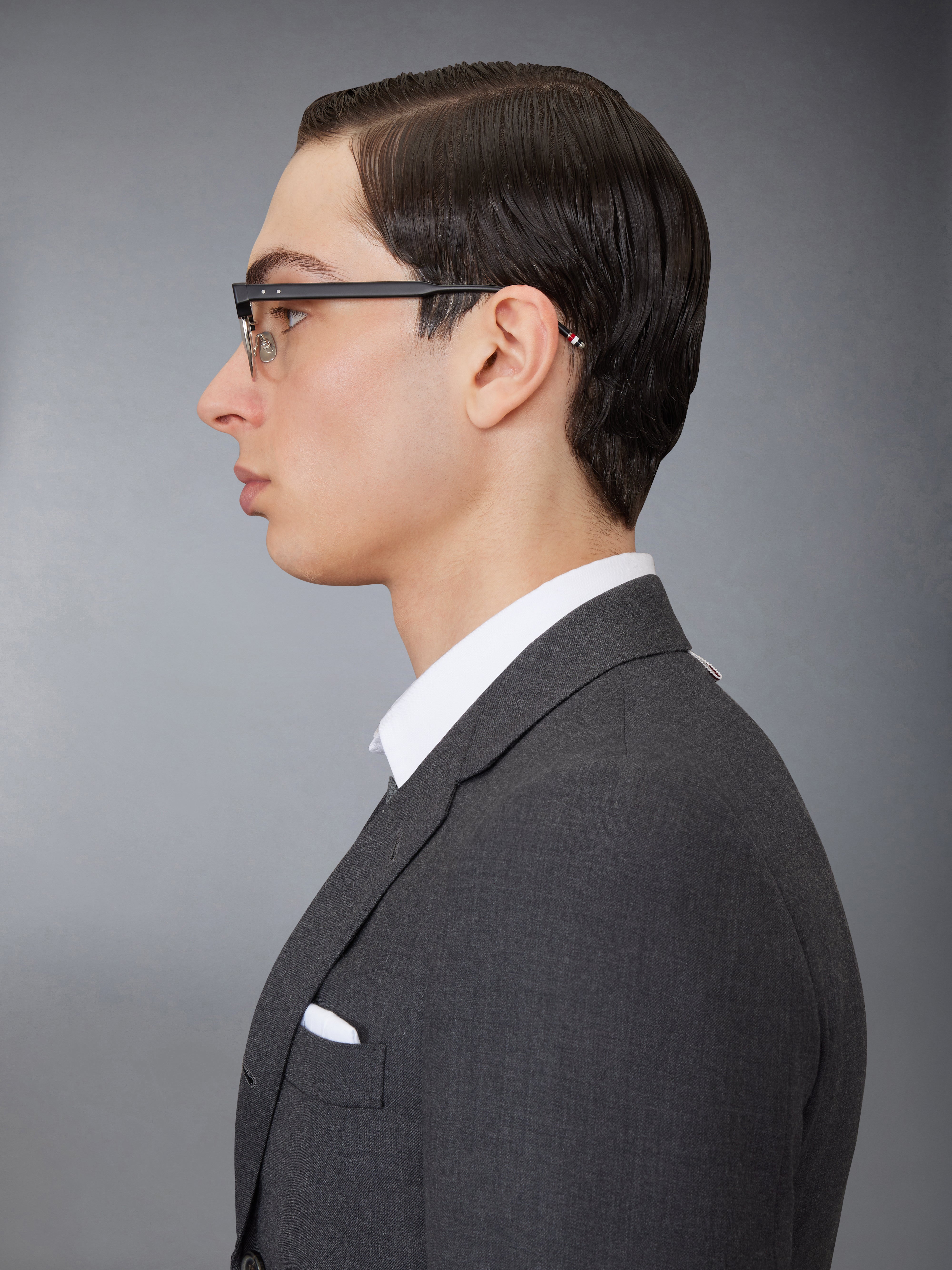 【送料&関税込】Thom Browne Oval Glasses - Unisex Titanium Oval Sunglasses | Thom Browne