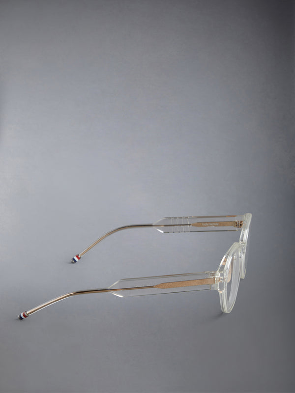 ACETATE ROUND EYEGLASSES - image 4