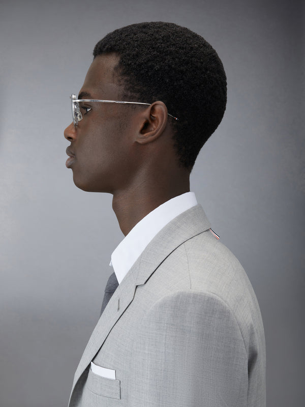 ACETATE AND TITANIUM RECTANGULAR AVIATOR EYEGLASSES - image 3