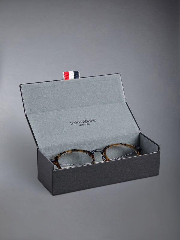 ACETATE AND TITANIUM ROUND EYEGLASSES - image 6