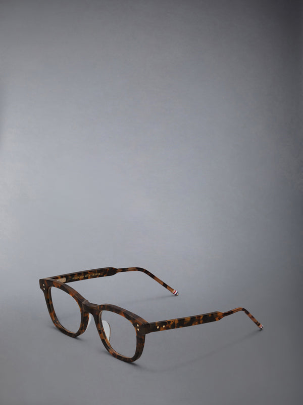 TOKYO TORTOISE ACETATE RECTANGULAR EYEGLASSES