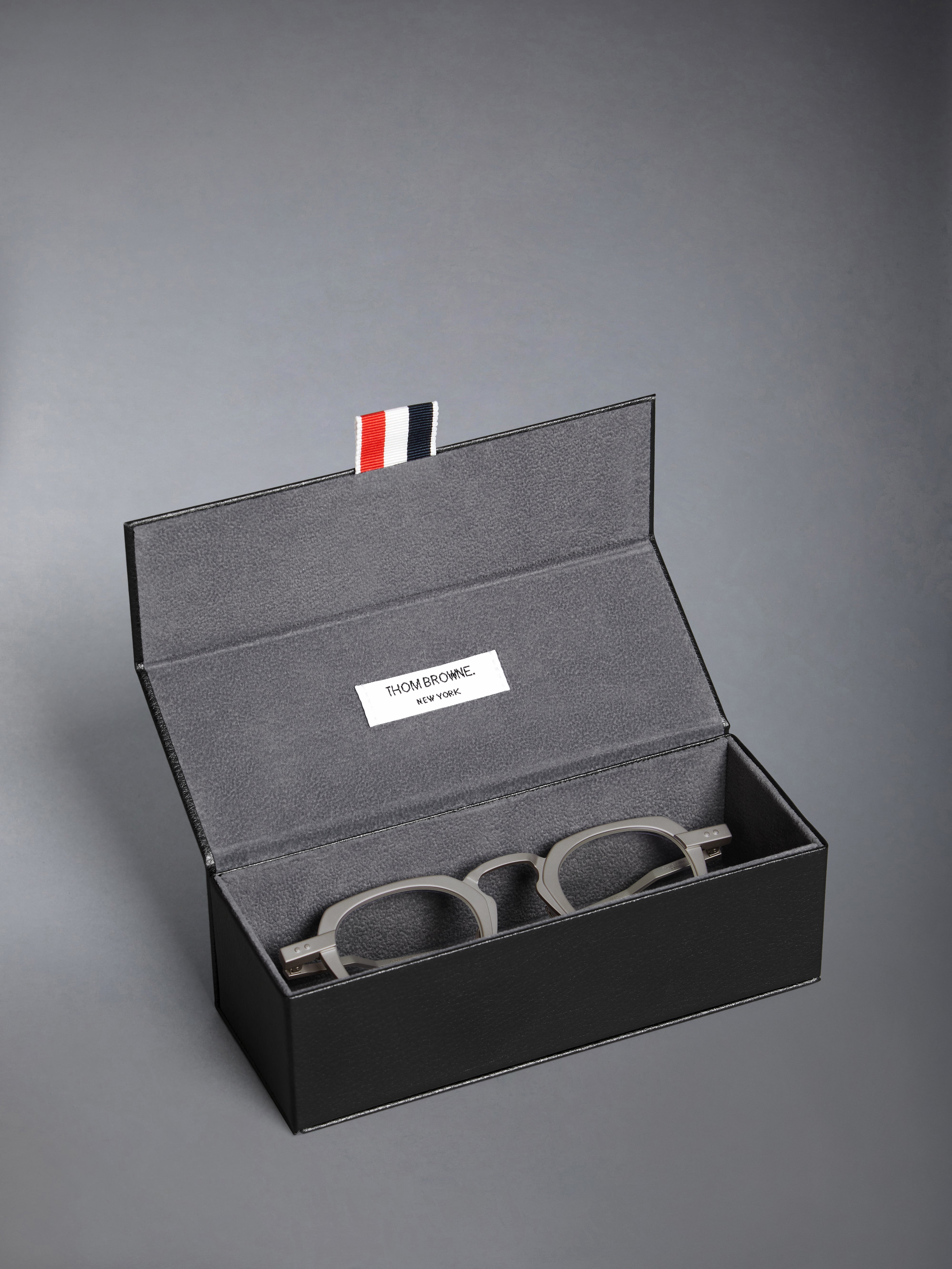 Titanium Square Eyeglasses | Thom Browne