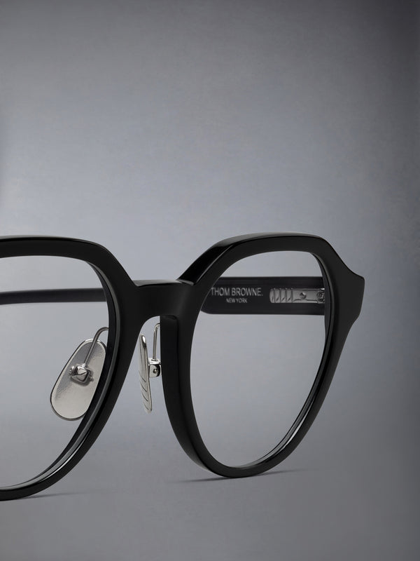 ACETATE OVAL EYEGLASSES - image 3