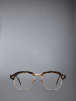 ACETATE AND TITANIUM PILOT EYEGLASSES