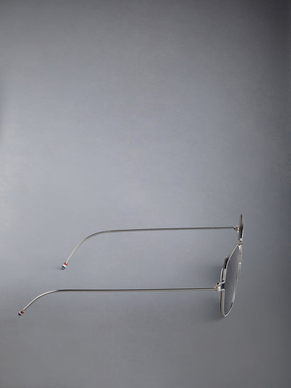 TITANIUM SQUARE SUNGLASSES - image 4