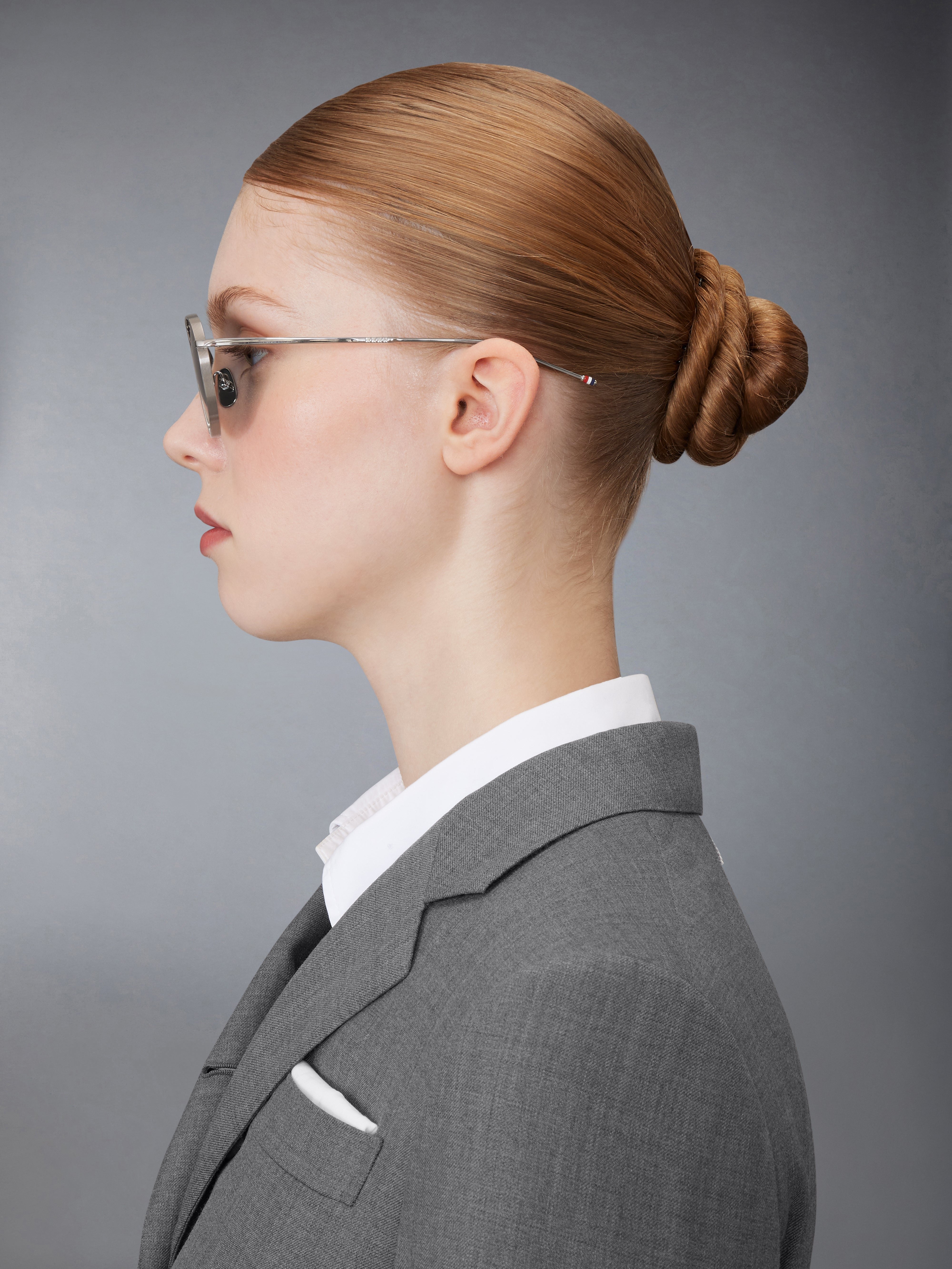 チタンラウンドサングラス | Thom Browne