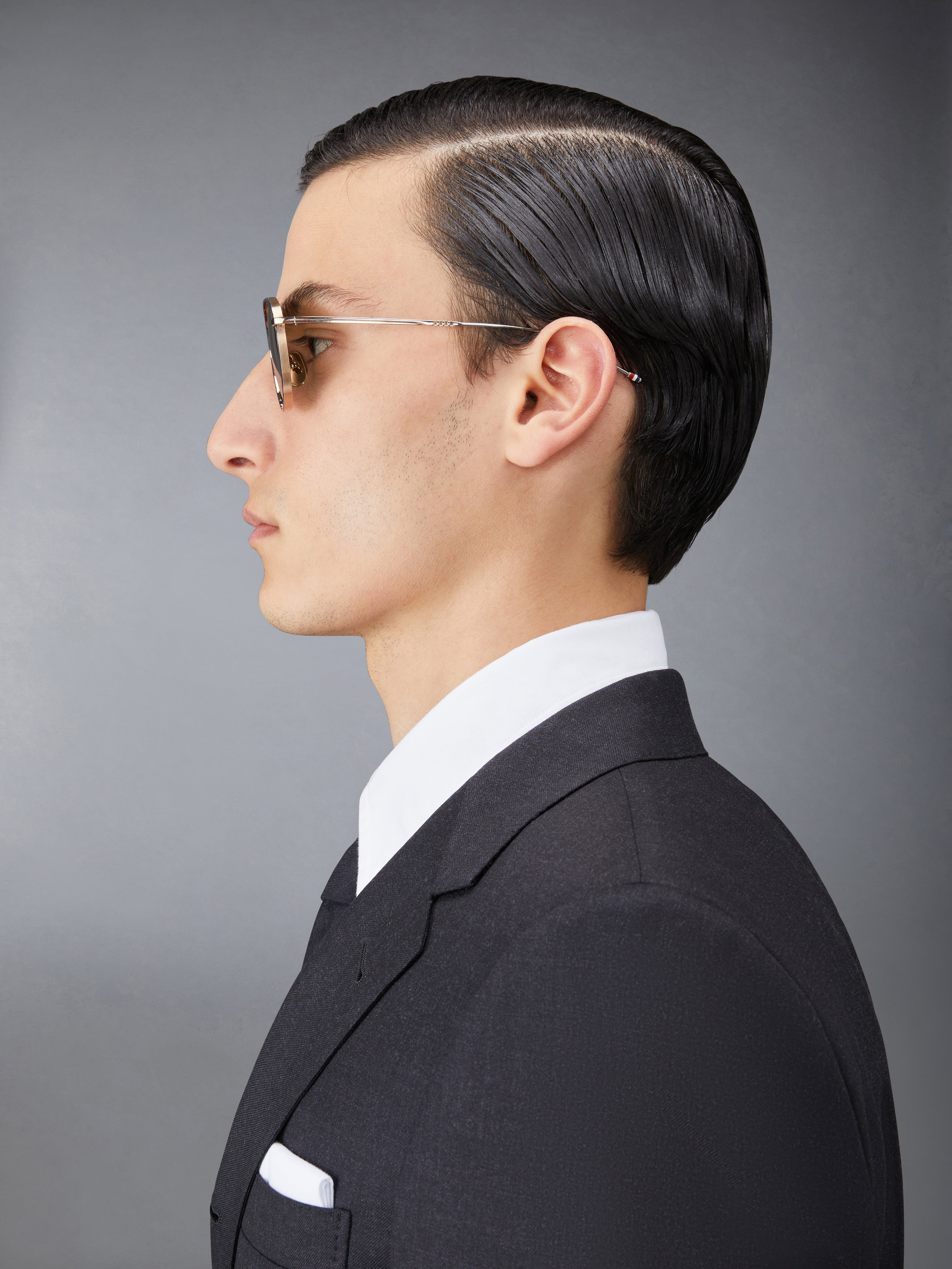 チタンラウンドサングラス | Thom Browne