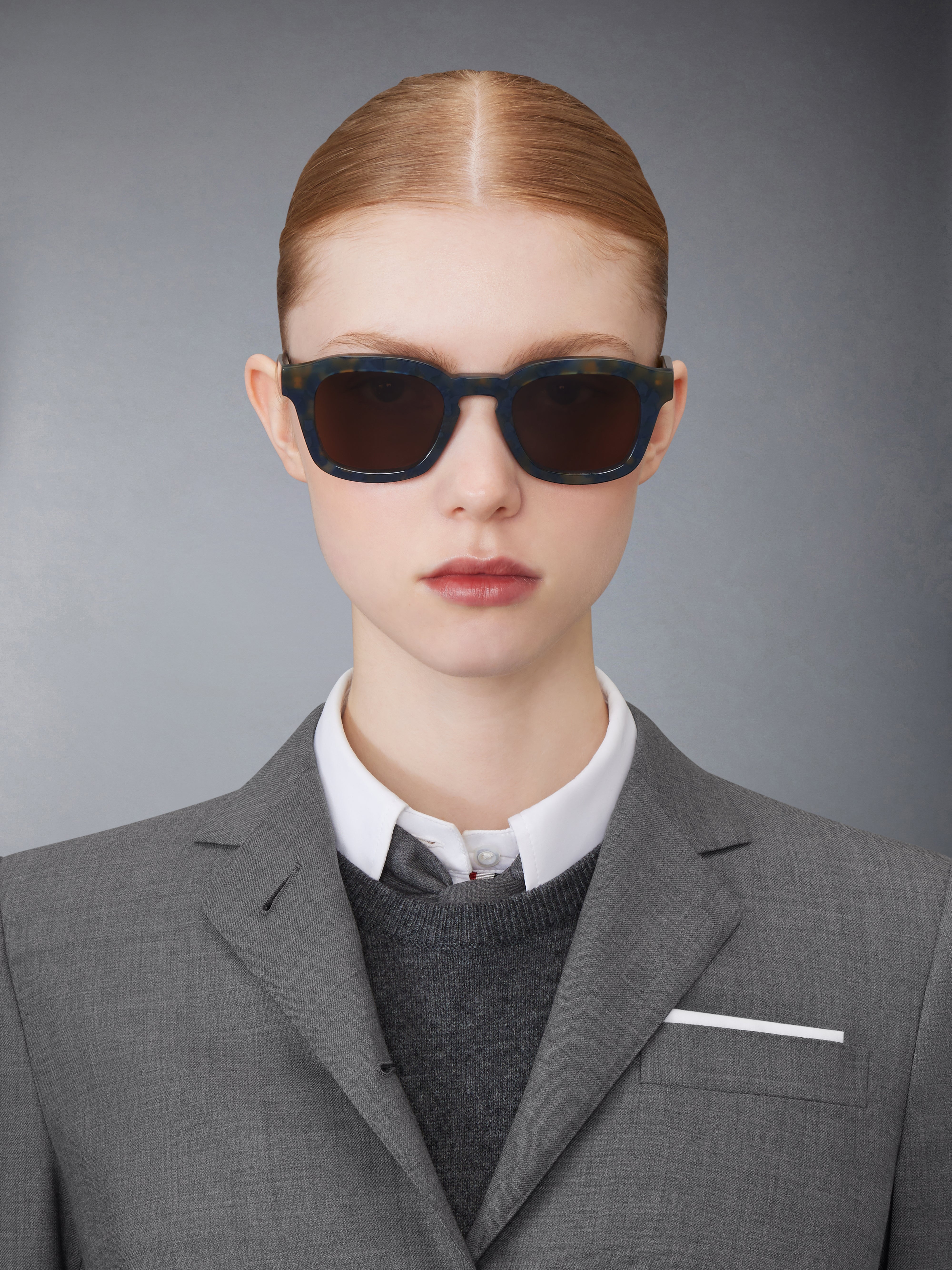 Acetate Rectangular Sunglasses | Thom Browne