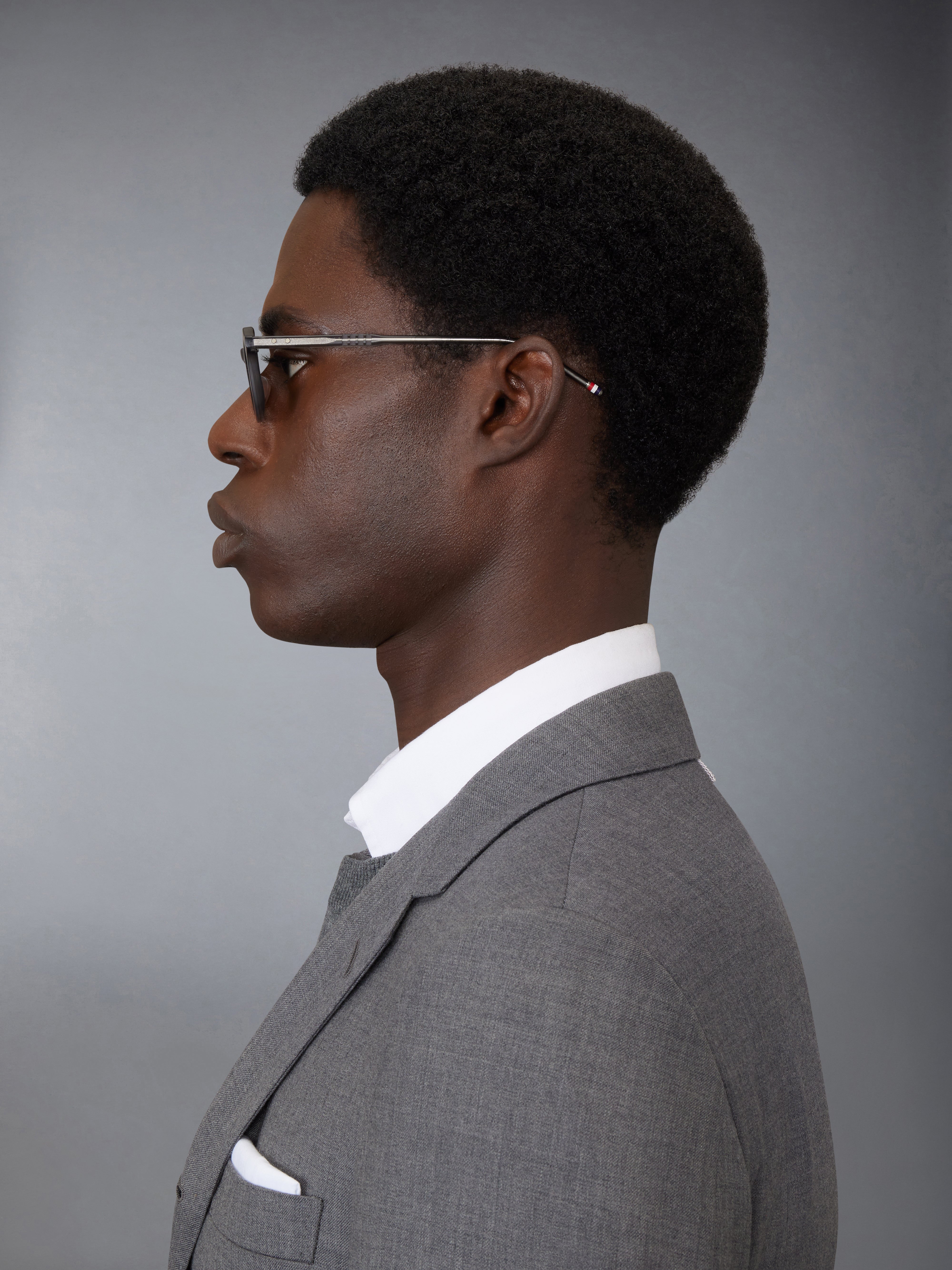 Acetate Oval Sunglasses | Thom Browne