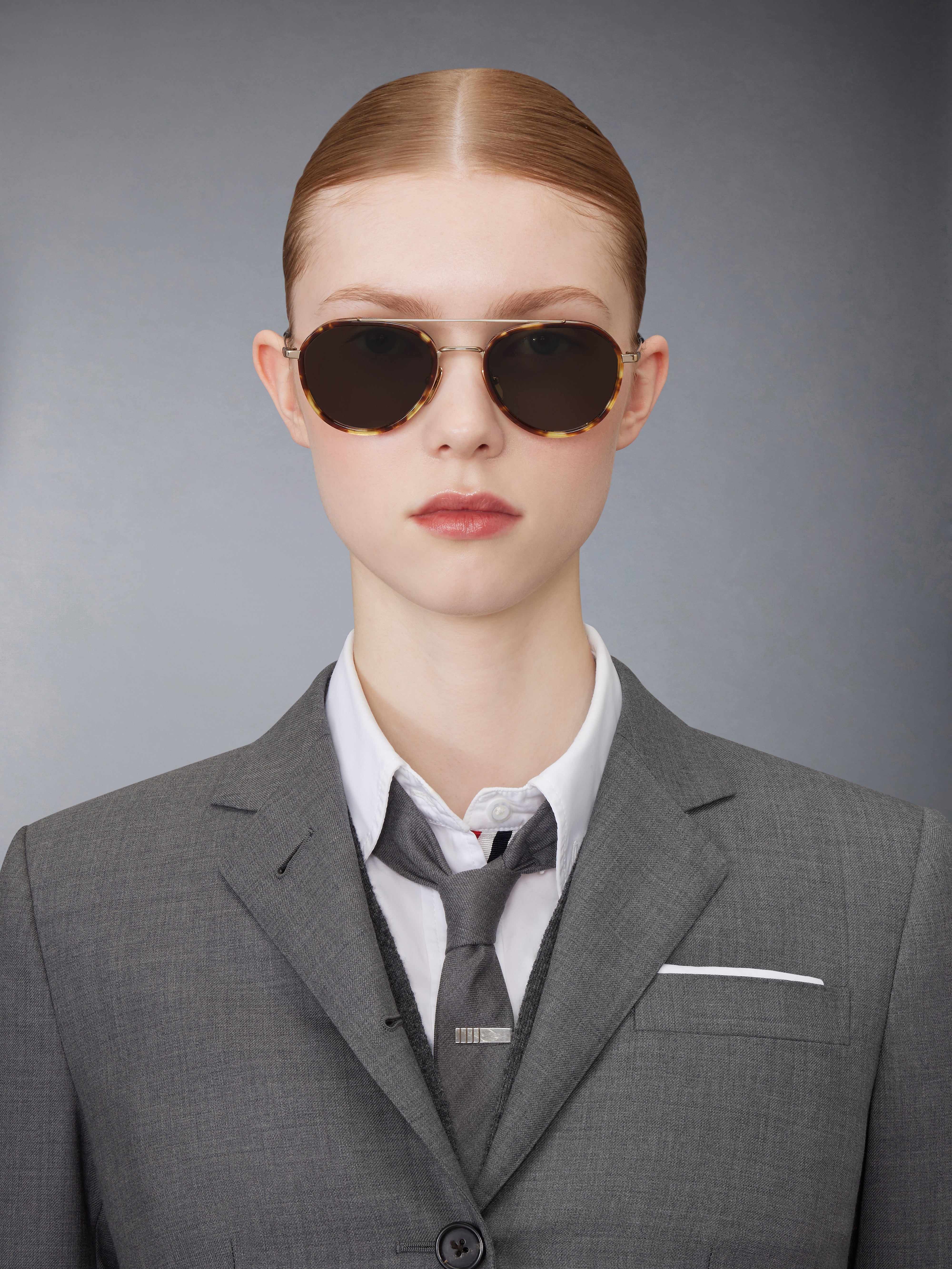 【送料&関税込】Thom Browne Ues800a-g0003-215-51 Sunglasses Thom Browne Squared Sunglasses Ues800 A G0003 215 51 215
