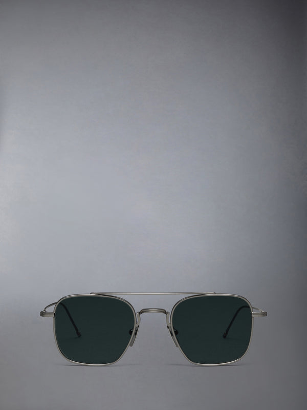 TITANIUM SQUARED AVIATOR SUNGLASSES - featured image