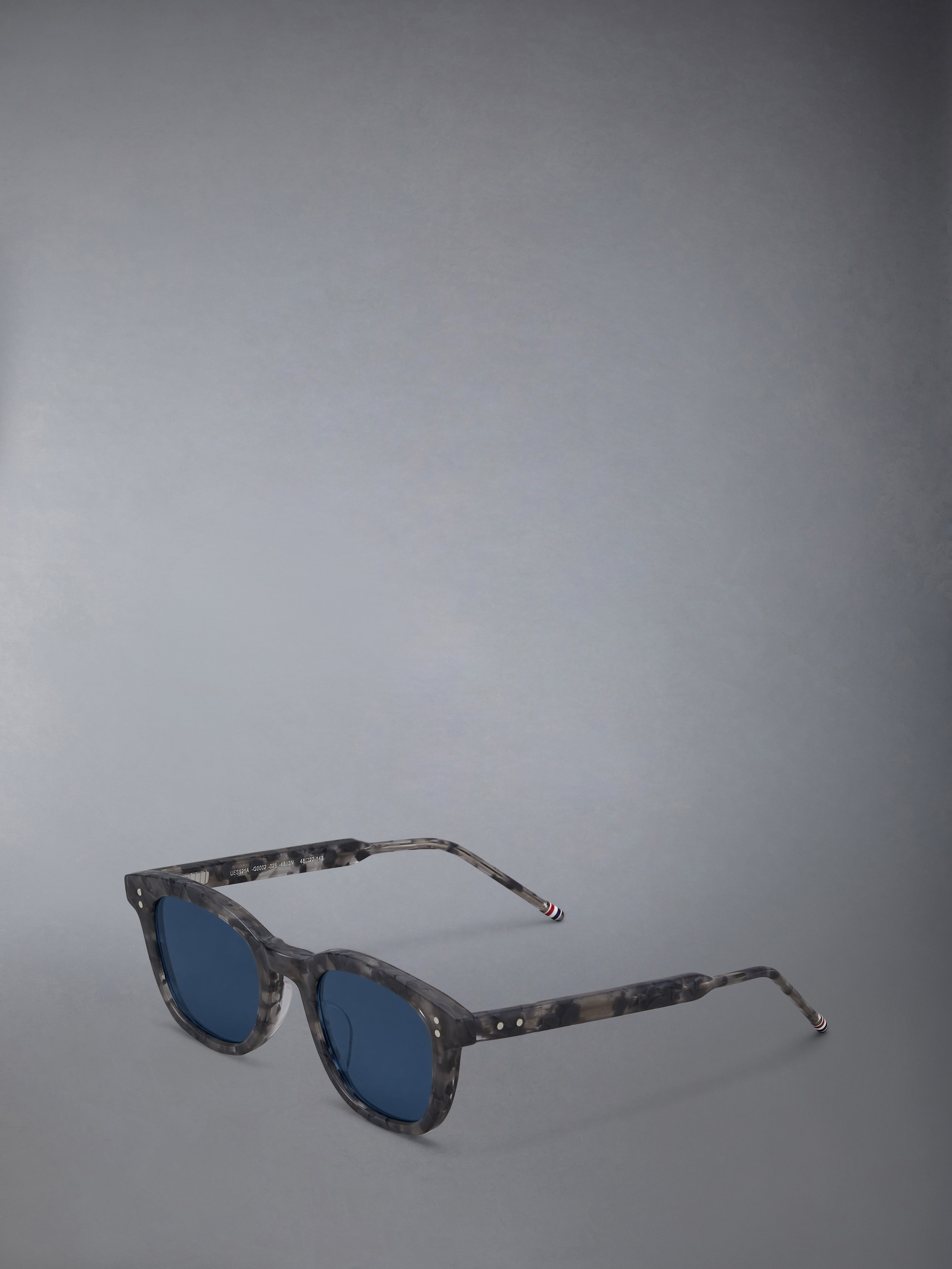 ニ*ン様 THOM BROWNE サングラス ブラック ケース付き Tortoise Acetate Rectangular Sunglasses | Thom Browne