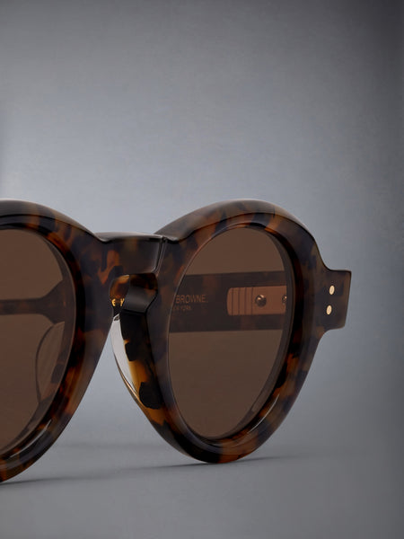 TOKYO TORTOISE アセテート ラウンドサングラス