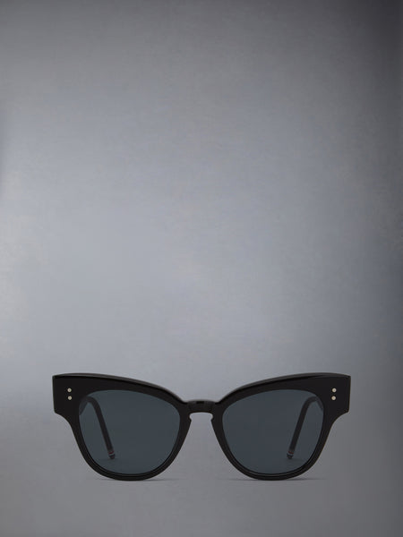ACETATE CATEYE SUNGLASSES BLACK