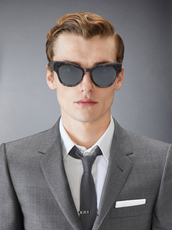 TORTOISE ACETATE CATEYE SUNGLASSES - image 2