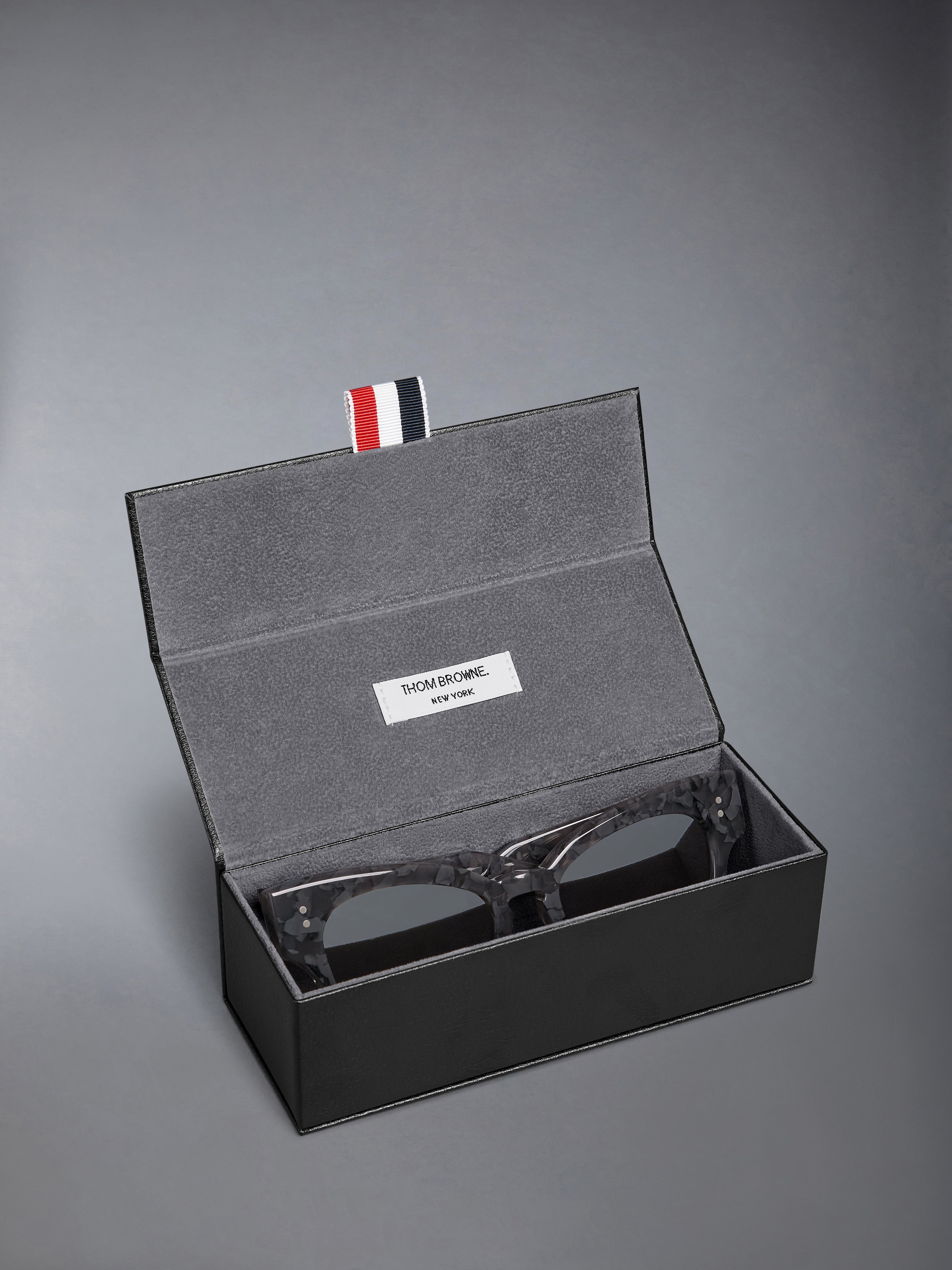 Tortoise Acetate Cateye Sunglasses | Thom Browne