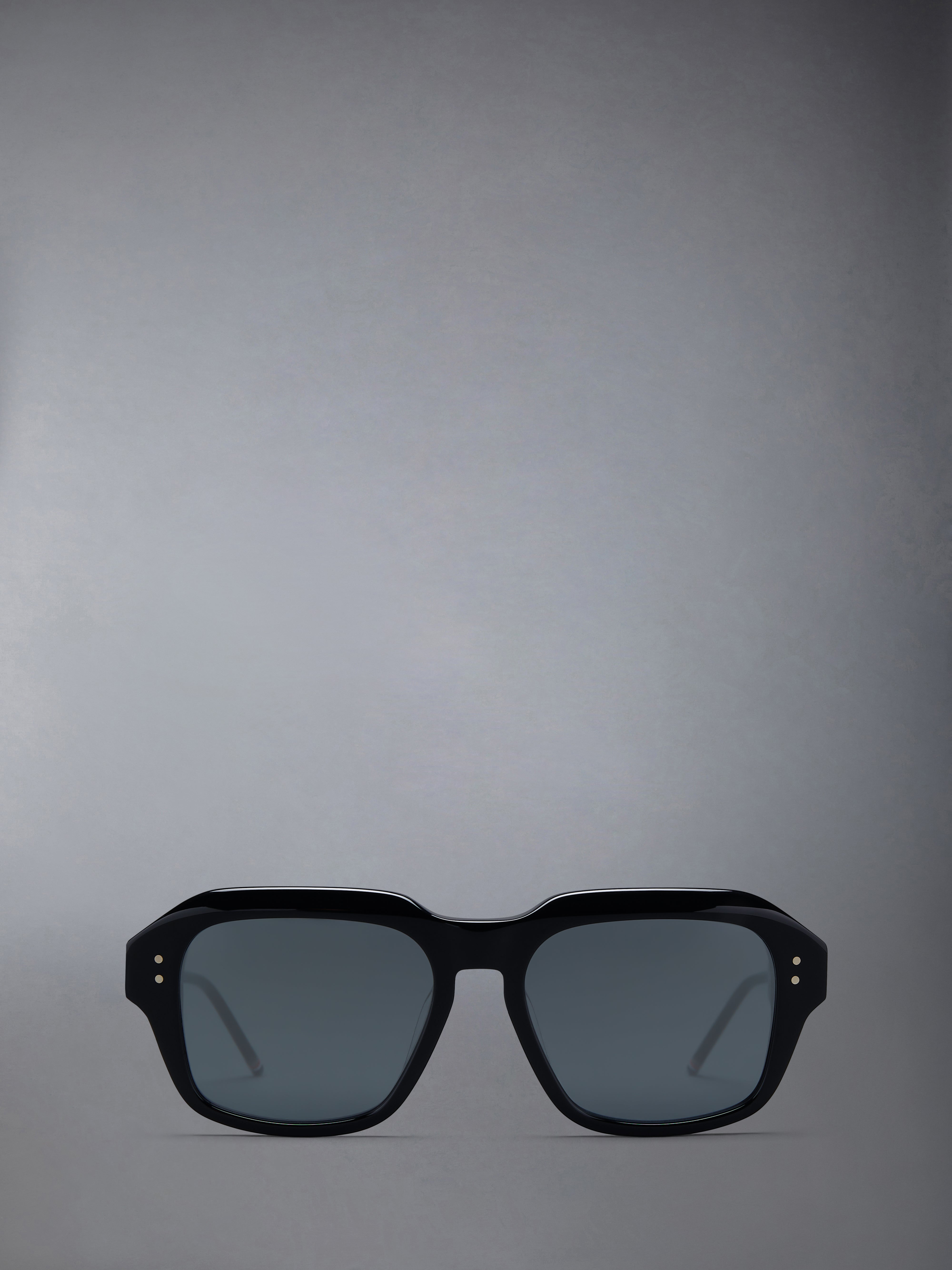 トムブラウン　サングラス　グレー　スクエア Thom Browne Eyewear スクエアフレーム サングラス | グレー