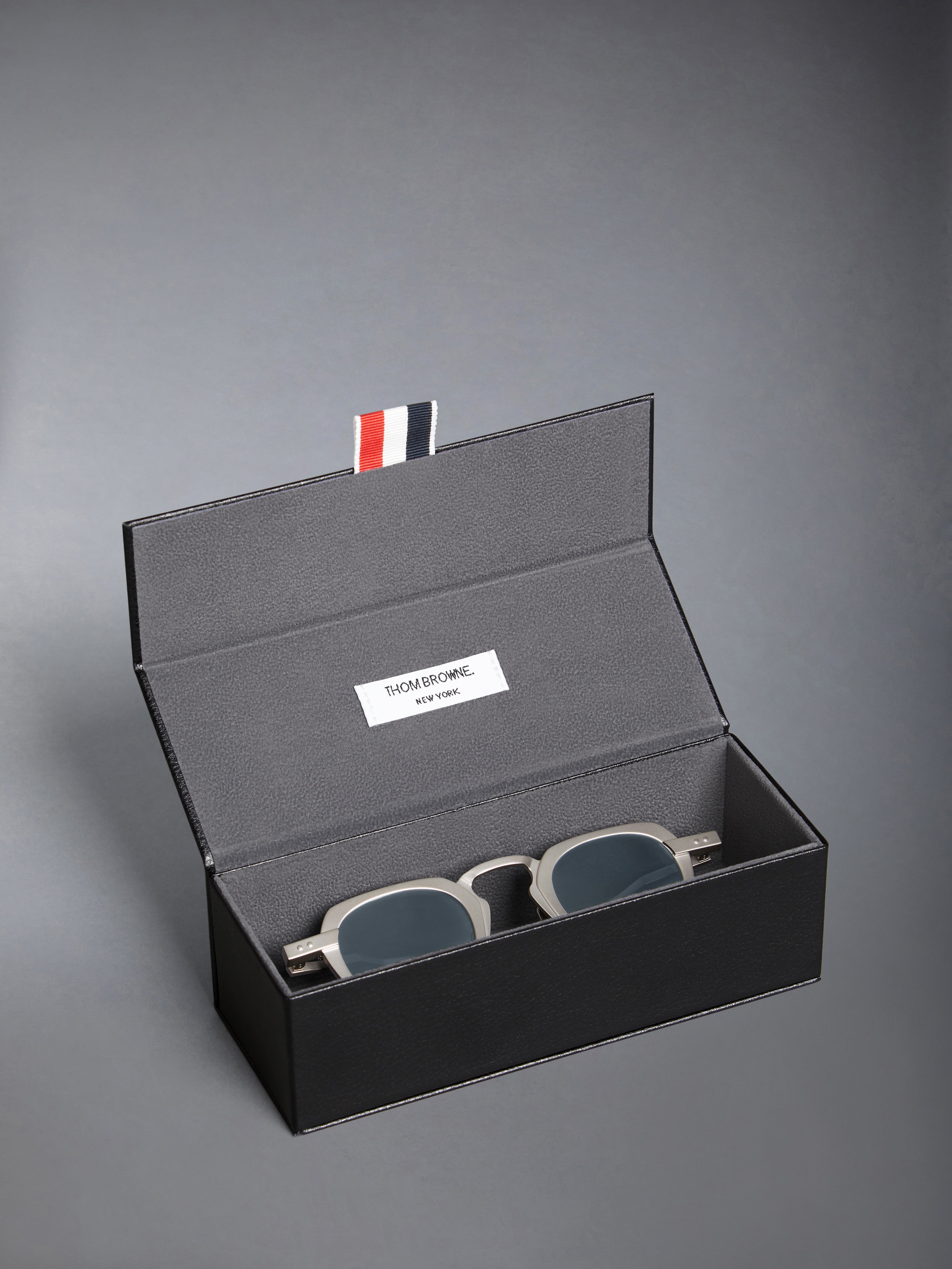 Titanium Square Sunglasses | Thom Browne