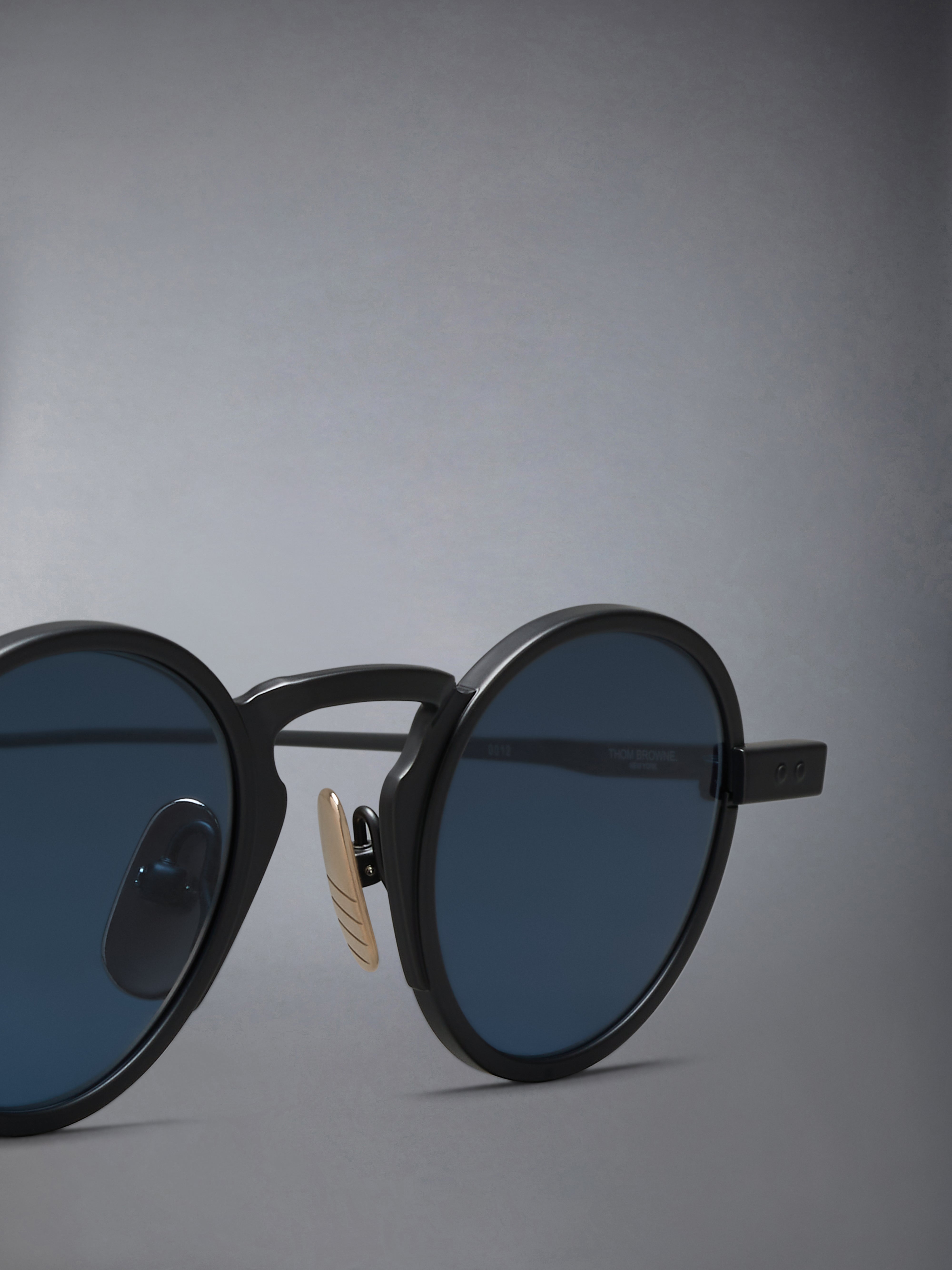 Titanium Round Sunglasses | Thom Browne