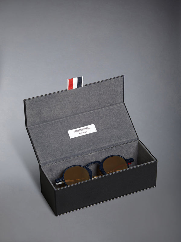 TITANIUM ROUND SUNGLASSES - image 4