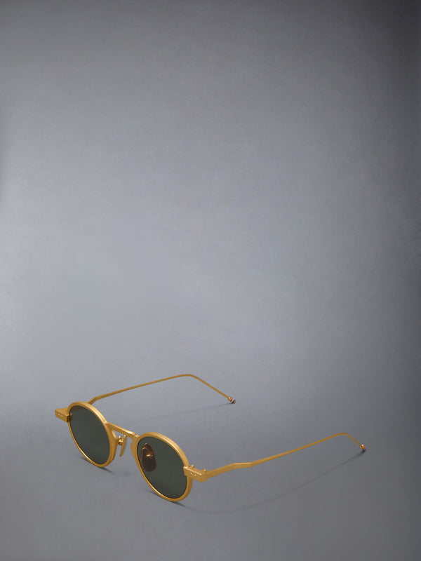 TITANIUM ROUND SUNGLASSES - image 2