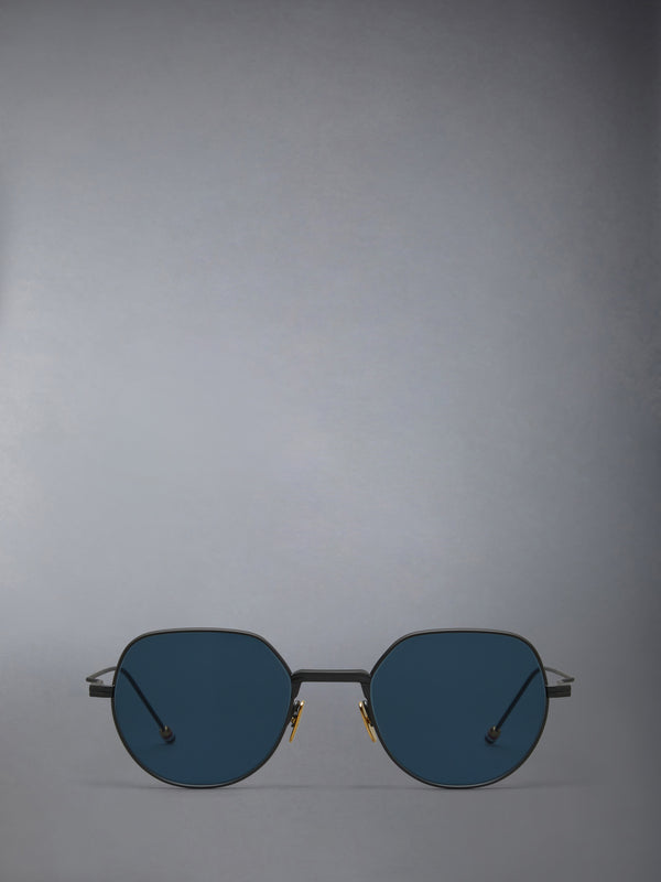 TITANIUM ROUND SUNGLASSES - featured image