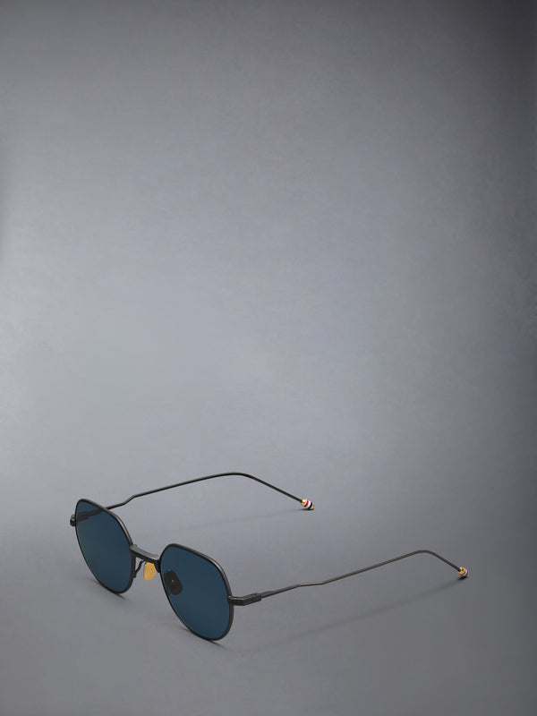 TITANIUM ROUND SUNGLASSES - image 2