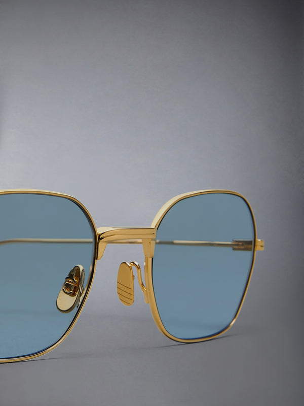 TITANIUM RECTANGULAR SUNGLASSES - image 3