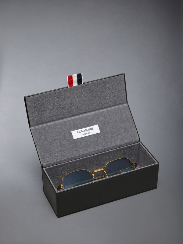 TITANIUM RECTANGULAR SUNGLASSES - image 4