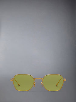 TITANIUM RECTANGULAR SUNGLASSES