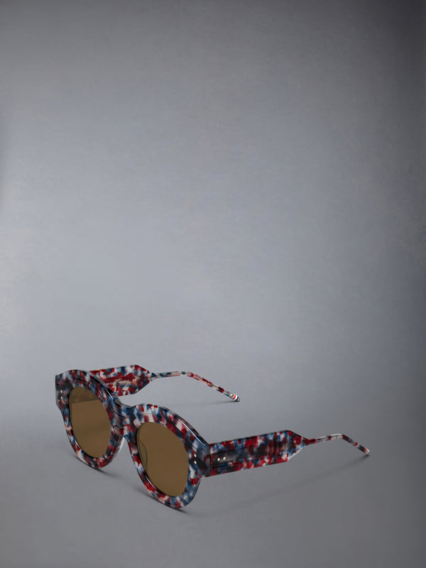 ACETATE ROUND SUNGLASSES - image 2