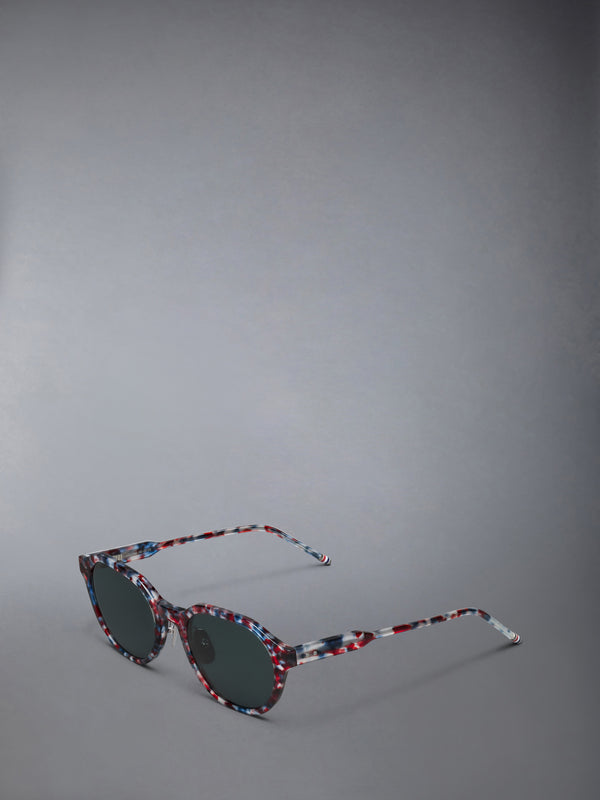 ACETATE OVAL SUNGLASSES - image 2