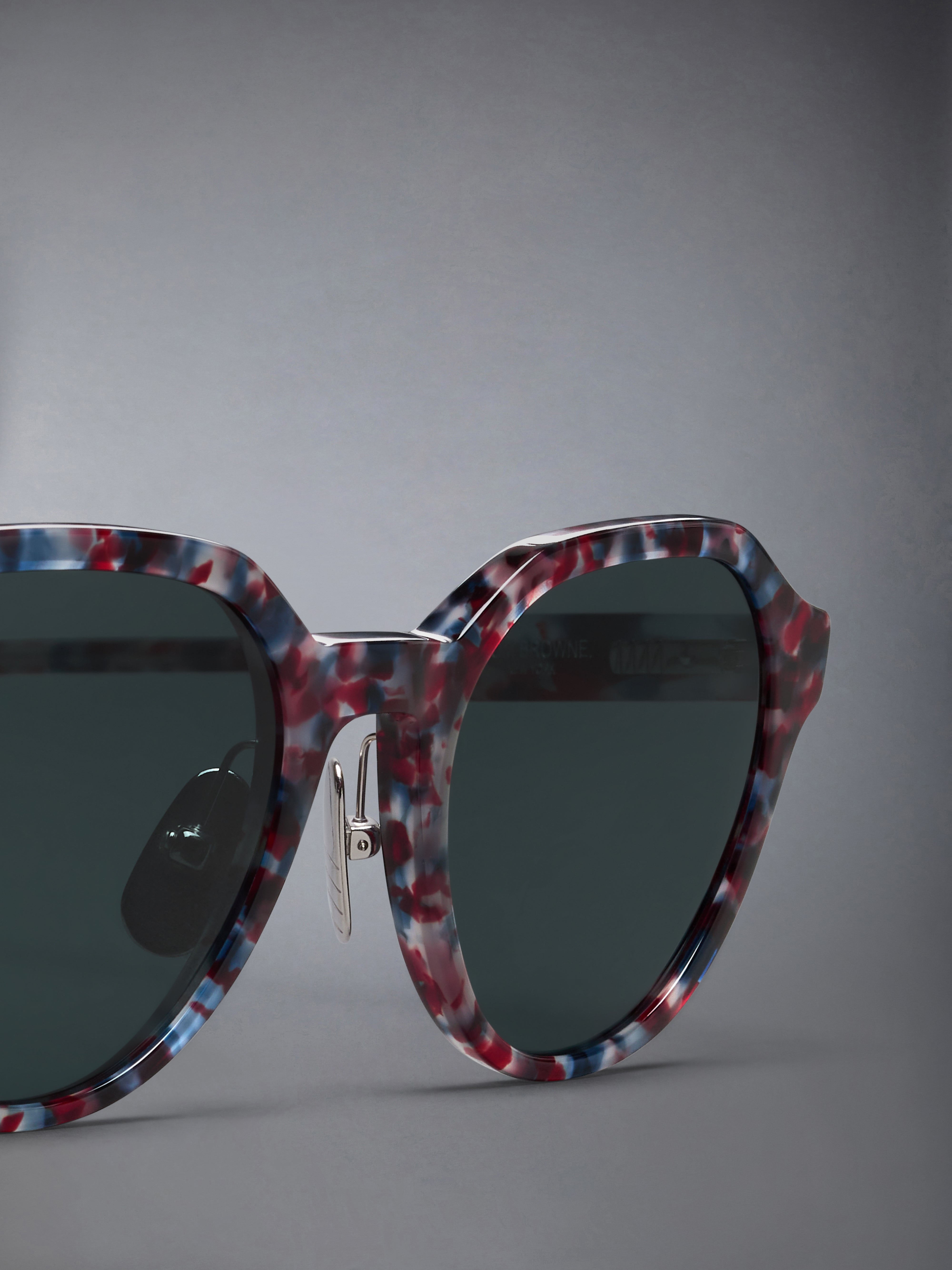 Acetate Oval Sunglasses | Thom Browne